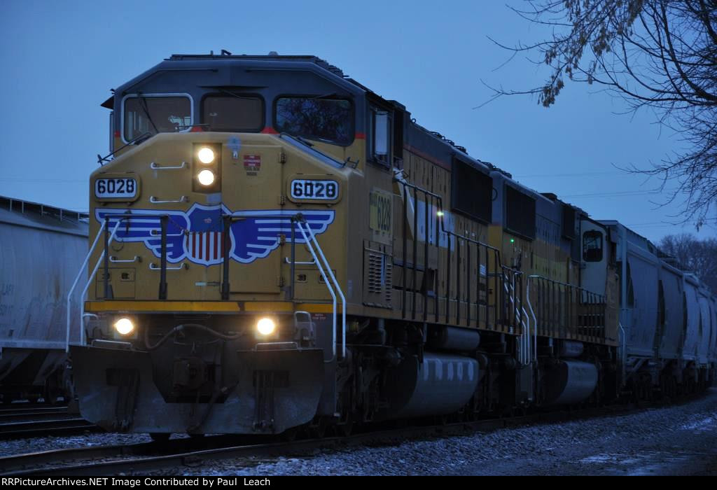 Nightly train to the BRC waits to depart